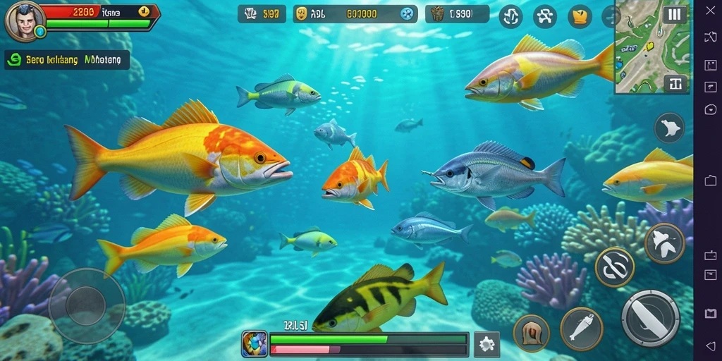 Screenshot gameplay Tembak Ikan yang seru di 33L.